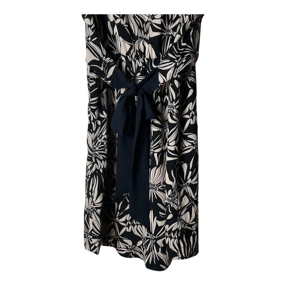 1339. ANTHROPOLOGIE POSTMARK FLORAL GATHERED‎ SONATA DRESS KNEE LENGTH SIZE XS - Picture 11 of 11